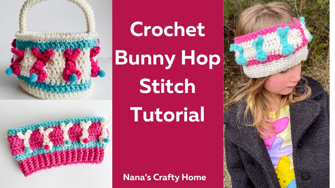 Easter Crochet Bunny Headband