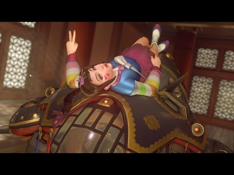 Dva - Palanquin - Overwatch Lunar New Year Skin Spotlight 