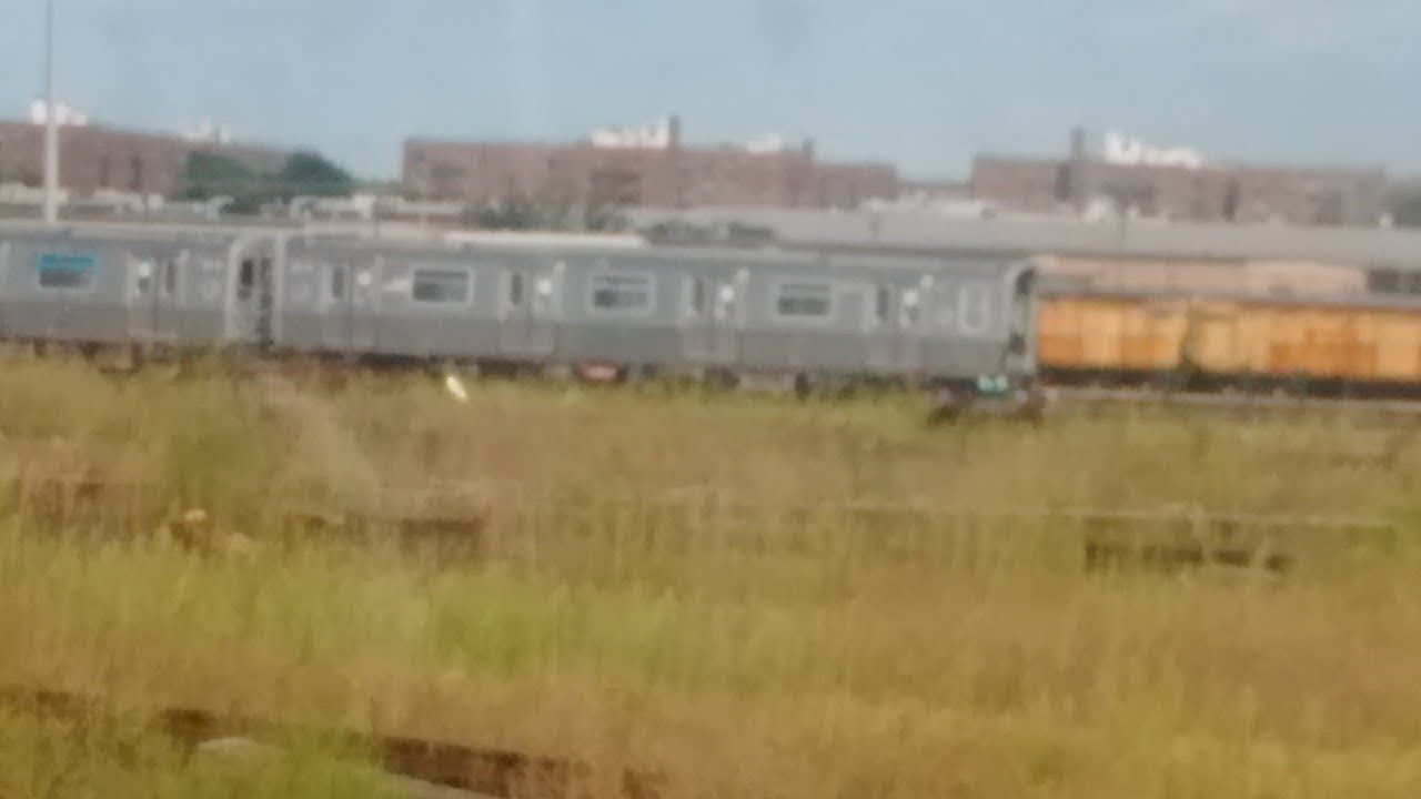 NYC Subway HD Riding Kawasaki R160 N Train to 86 St w/ R179 In Coney Island Storage YouTube