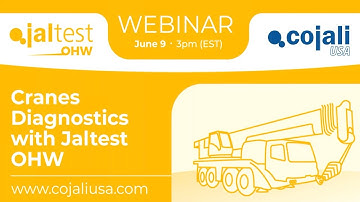 Cranes Diagnostics with Jaltest OHW