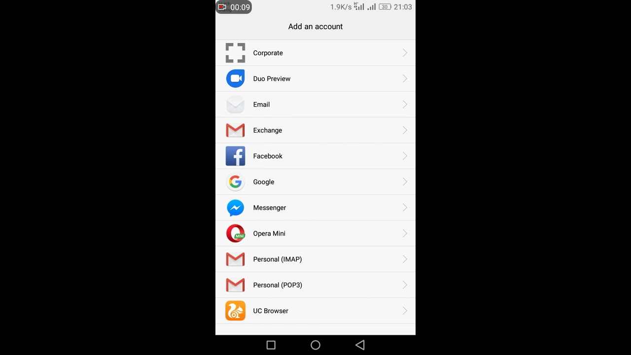 How to create Google account your android phone