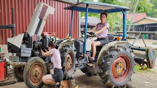 Repair Girl: 1 Day Learn and practice repairing trailers and large engines.