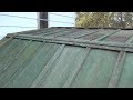 Shed roof panels 