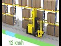 RFID Technology for Very Narrow Aisle Trucks