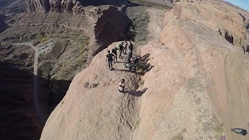 B.A.S.E Jumping Moab - Tombstone Exit