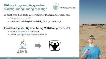 UzL Programmieren, Programmierkurs Java S01 E01 Grundlagen