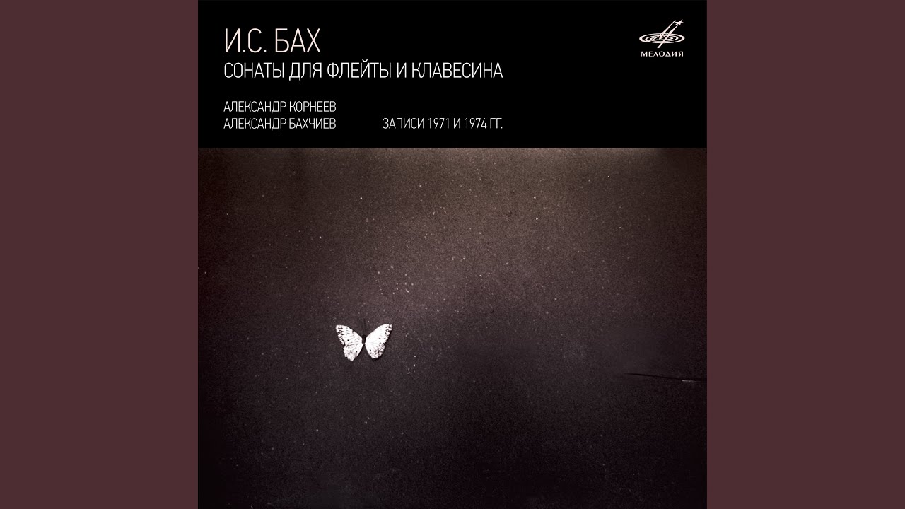 Смотреть «Соната для флейты и клавесина ми минор, BWV 1034: IV. Allegro» на YouTube