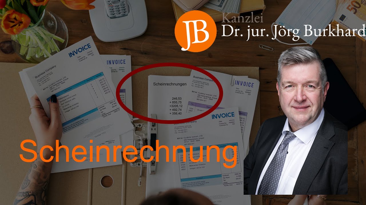 New Scheinrechnung - RA Dr. jur. Jörg Burkhard