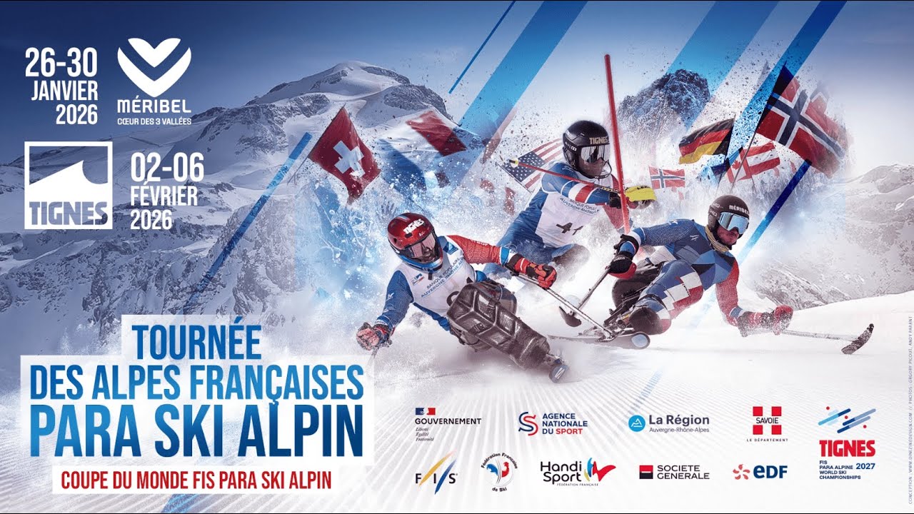 Tournée des Alpes Françaises de Para Ski Alpin 2025 | TEASER