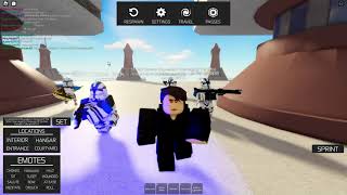 Clone troopers execute order 66 at the jedi temple in Star Wars: Galaxy Roleplay (Roblox)