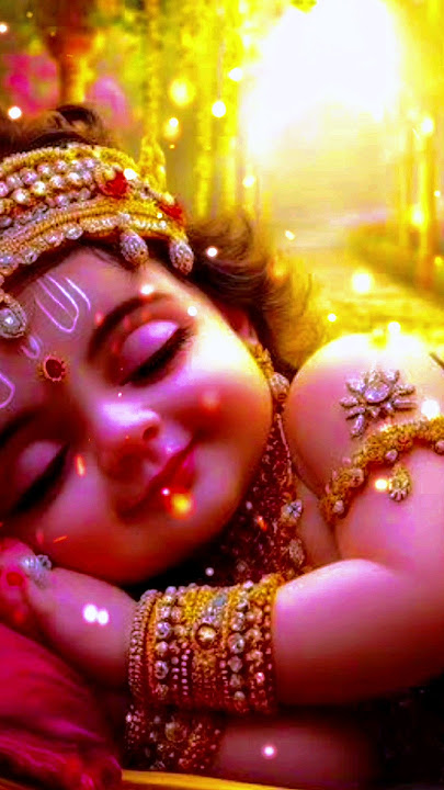 Utho Utho Nandalal Cheye Dekho Holo Sakal💫🙏🙏#krishna #shortvideo