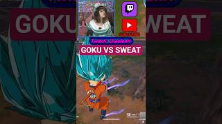 Goku just deleted a SWEAT 💀 #shorts #fortnite #memes