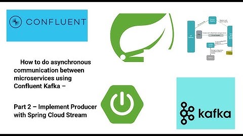 Inter Microservice  communication with Confluent Kafka and Spring Cloud Stream - Part 2