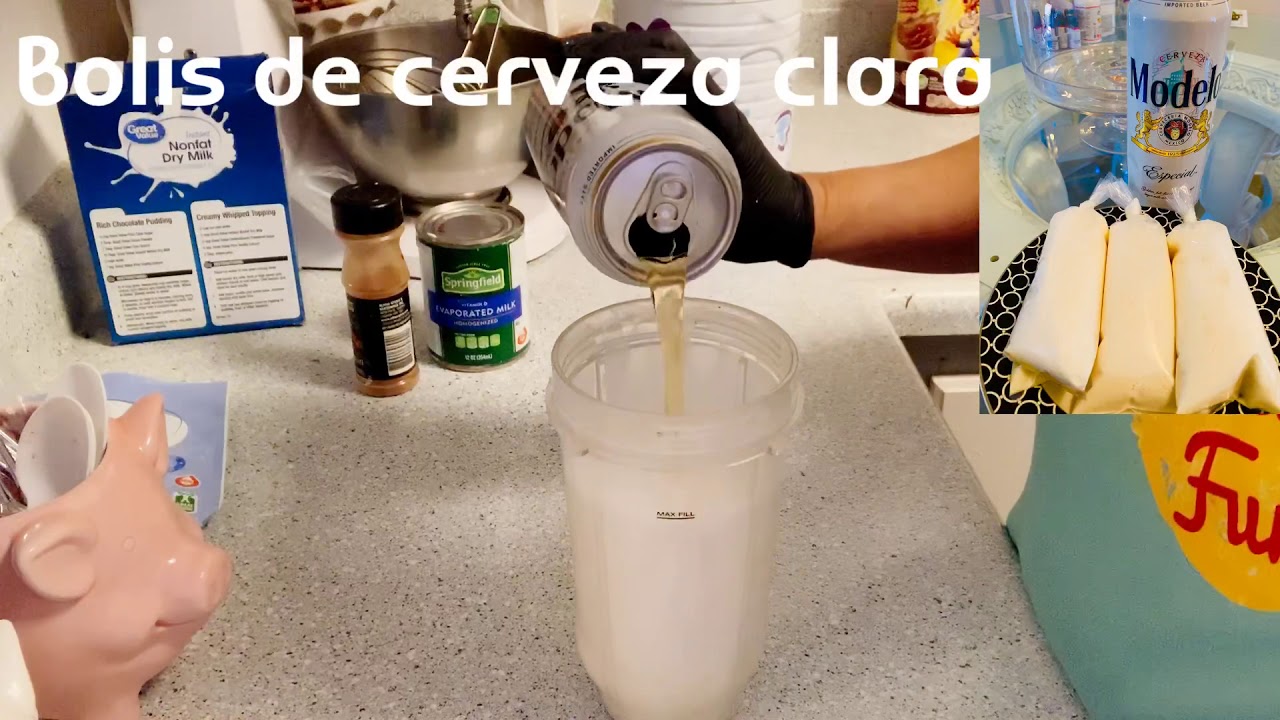 Bolis de cerveza 🍺 para fiestas