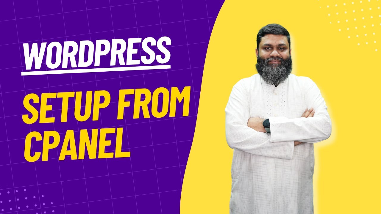 Wordpress Setup from Cpanel - YouTube