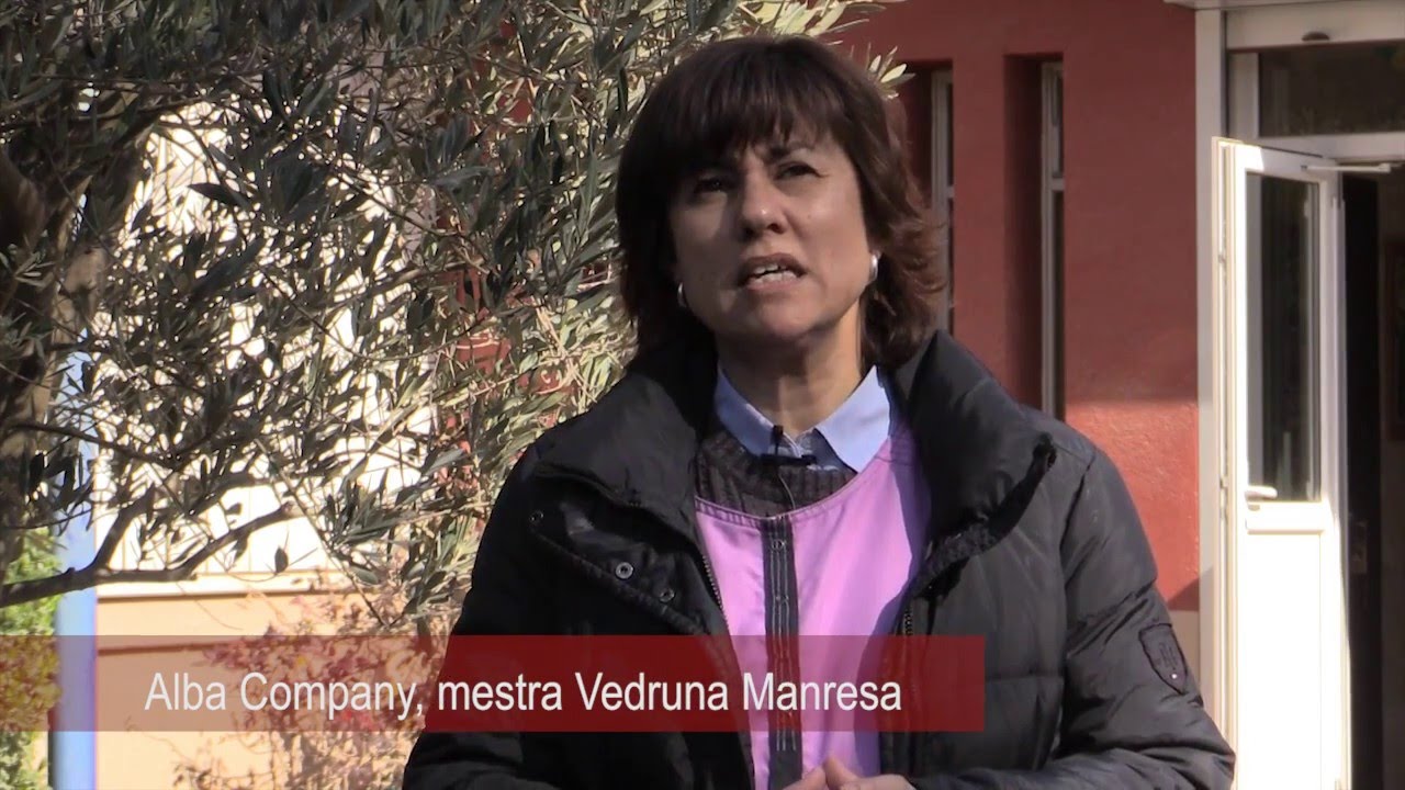 #TriaEscolaCristiana Alba Company, mestra de Vedruna Manresa
