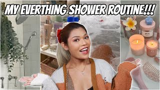 MY &quot;EVERYTHING&quot; SHOWER ROUTINE! BEST HYGIENE PRODUCTS SO YOU WONT STINK! 🧼🫧