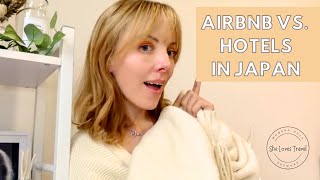 Airbnb vs. hotels in Japan