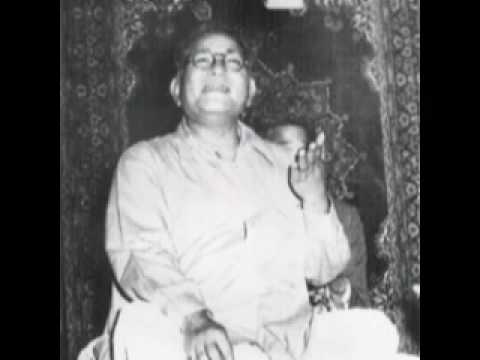 Thumri Bhairavi, Ustad Barkat Ali Khan (baaju band khul)