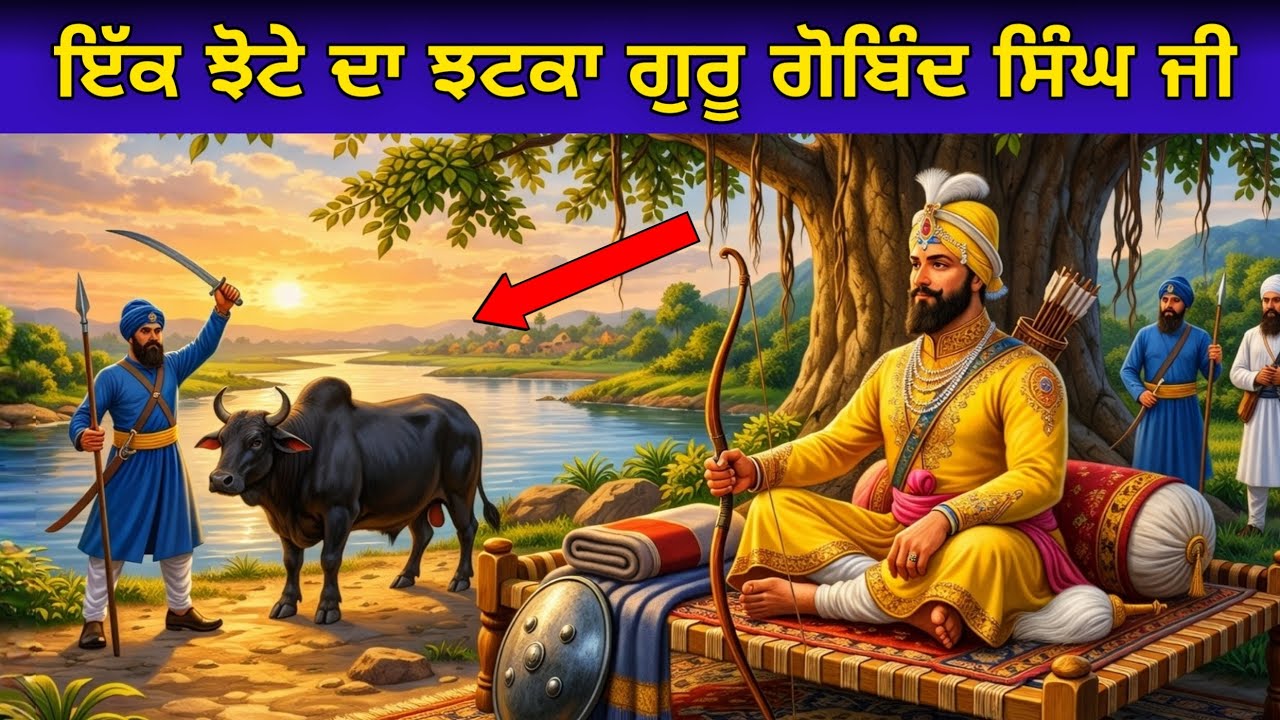 ਇੱਕ ਝੋਟੇ ਦਾ ਝਟਕਾ ਗੁਰੂ ਗੋਬਿੰਦ ਸਿੰਘ ਜੀ | Katha | Sakhi