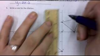 Dilation Quiz Review