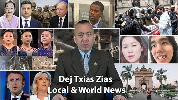 4/8/22.Sunisa Lee Yeej Kev Sib Tw/Hmoob Mus Nplog Teb Coob Heev/Tub Sab Poj Nyab Laj/War In Ukraine.