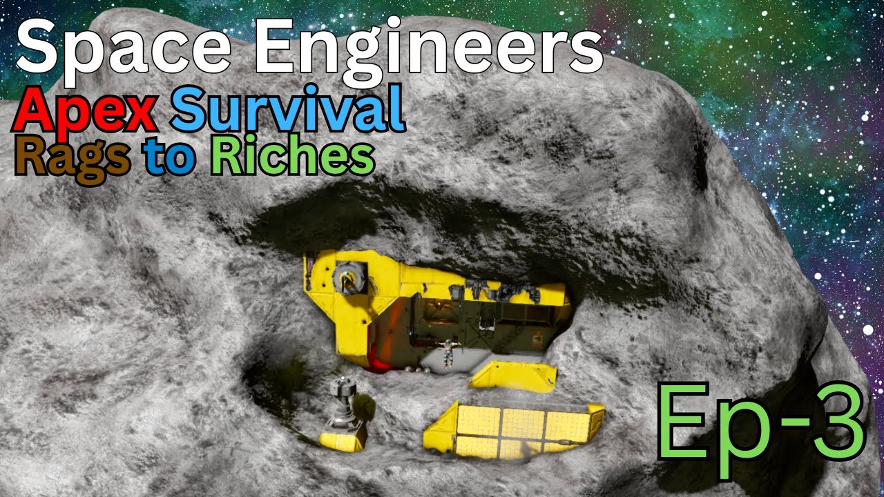 Space Engineers Apex Survival Rags 2 Riches Ep3 #Space #gaming #YouTube ...