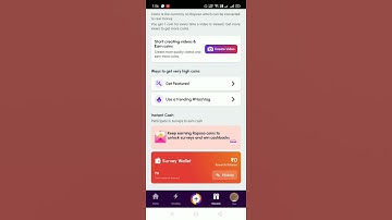 Roposo survey section... it