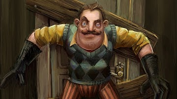 HELLO NEIGHBOR GAMES لعبة هلو نيبر اليوم نلقي نيبر ده رسا لن ينساه