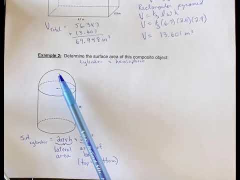 Ex2 Surface Area of Composite Objects