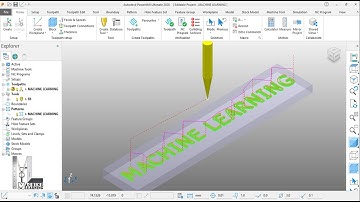 CNC 04: Engraving toolpath in Powermill 2020 tutorial in Urdu / Hindi #Powermil2020 #MachineLearning