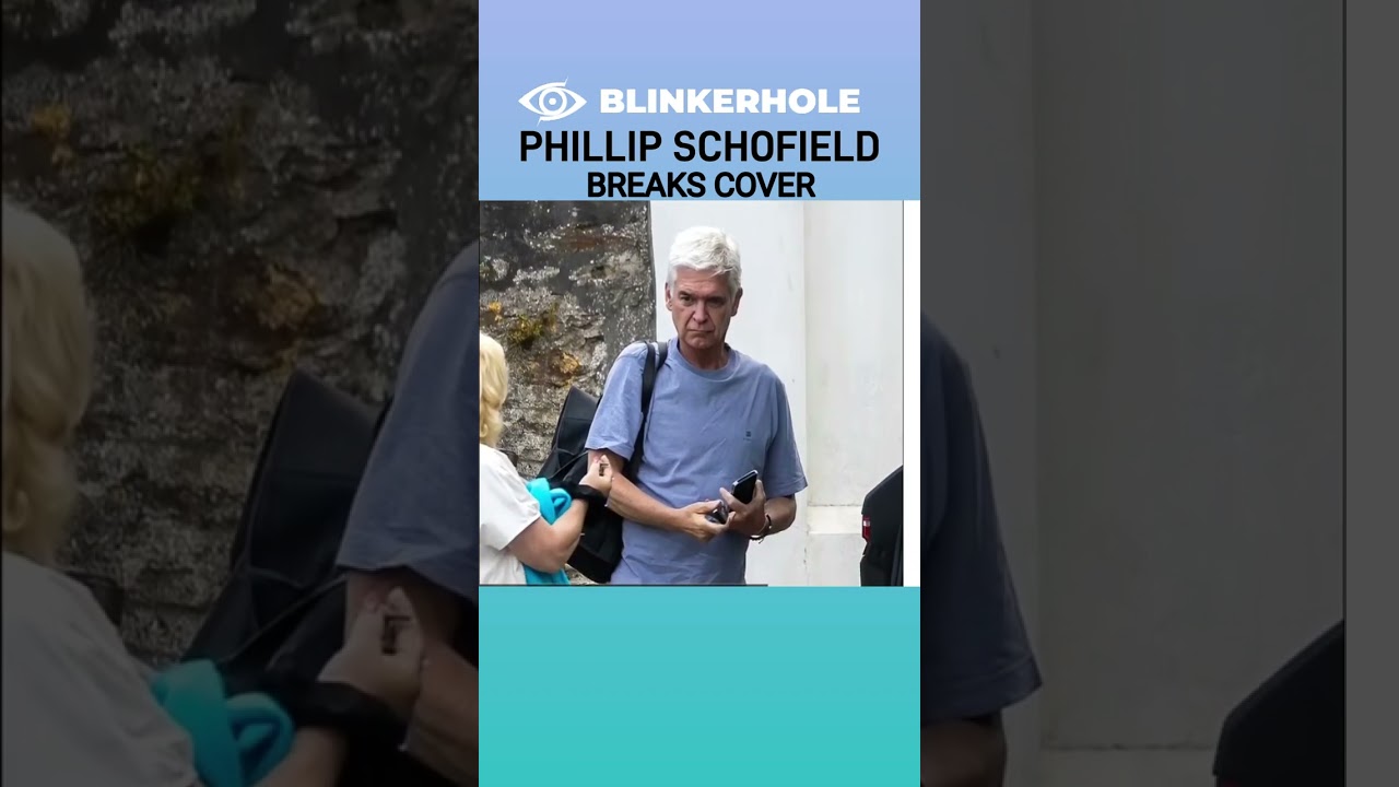 Phillip Schofield BREAKS COVER 