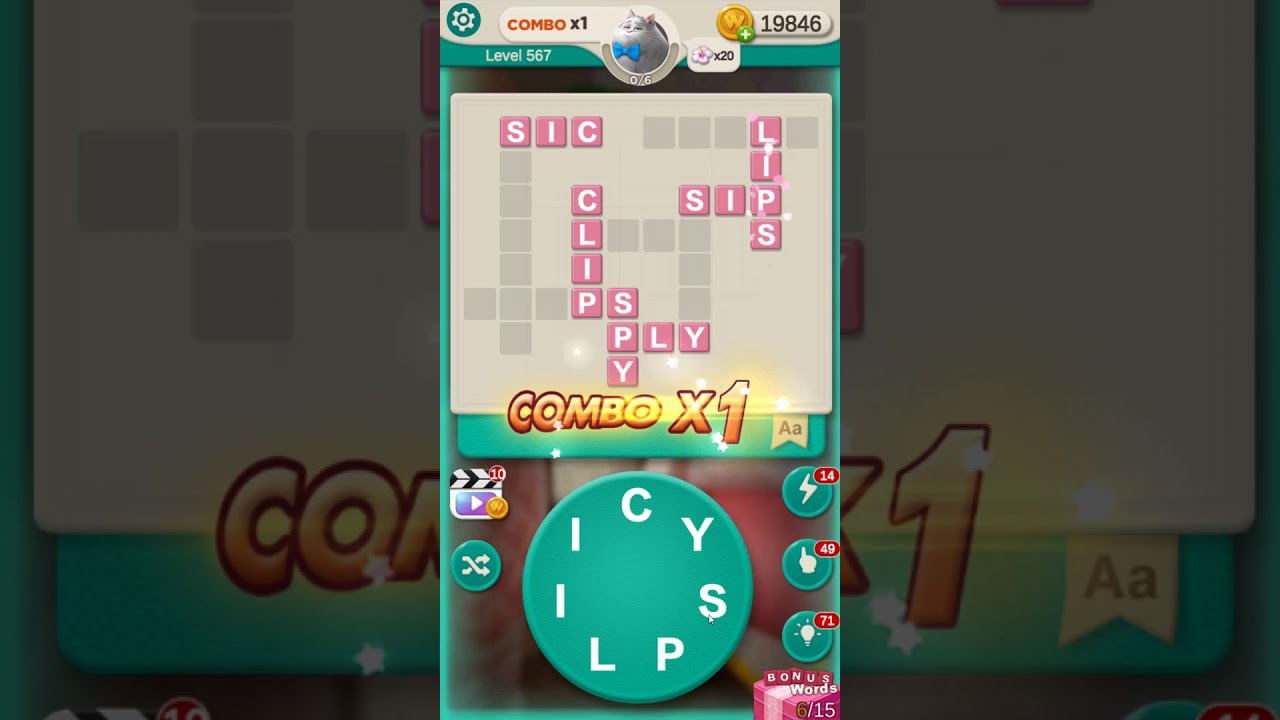 WORD VILLAS level 567