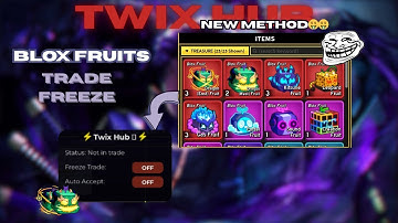 FULL TUTORIAL HOW TO GET PERMANENT/GAMEPASS |BloxFruits | Freeze Trade |Trade Scam Twix Hub