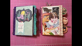 Make a Mini Junk Journal from a Dollar Tree Index Card Book - Beginner Friendly