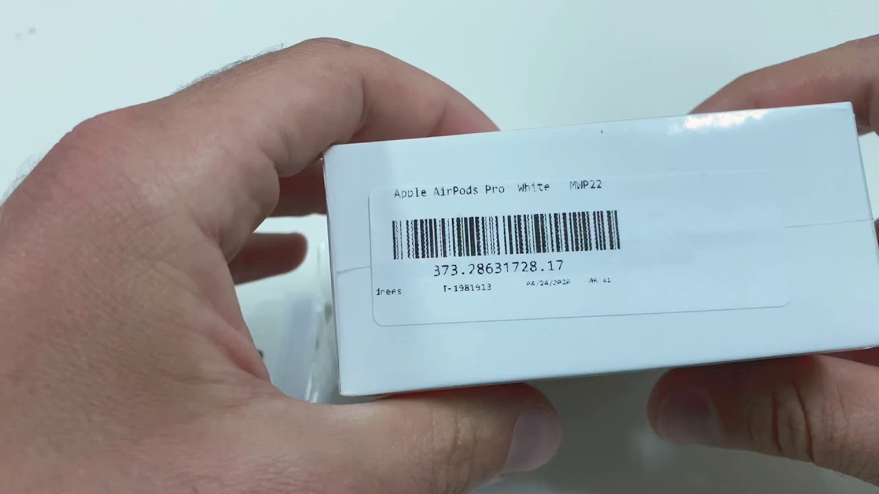Apple Airpods Pro unboxing | فتح علبة سماعات ابل اير بودز برو - YouTube