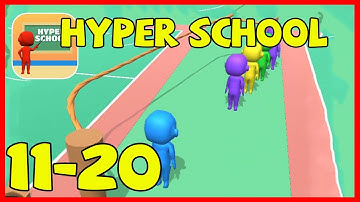 Hyper School All Levels 11 12 13 14 15 16 17 18 19 20 Solution or Walkthrough