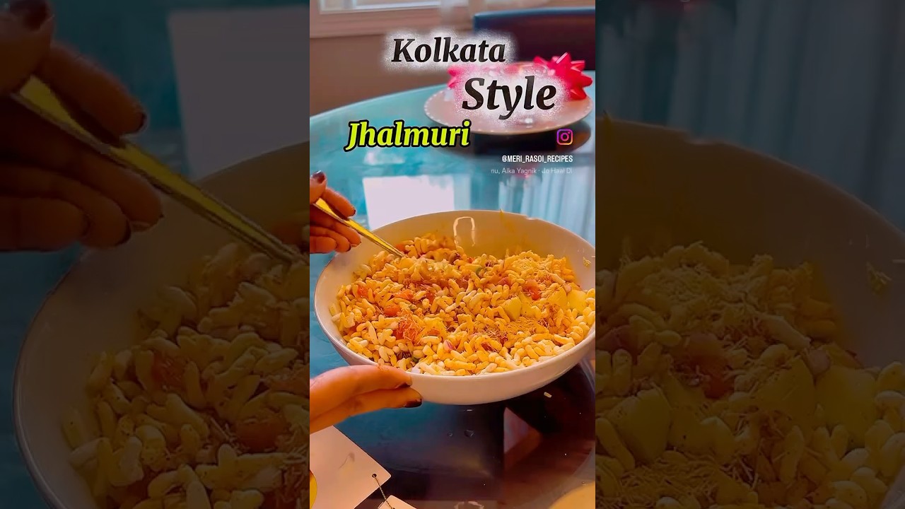 When Kolkata street style meets your kitchen then this happens !! 