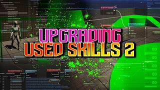 RPG Skill Attributes with GAS | Skills That Level Up When Used Part 2 (UE5) UI + Attribute Triggers