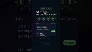 Python | DAY - 9 | Strings # #python #pythonprogramming #pythonprogramming #pythonshorts