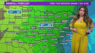 DFW weather: Tracking our next chance of rain in North Texas