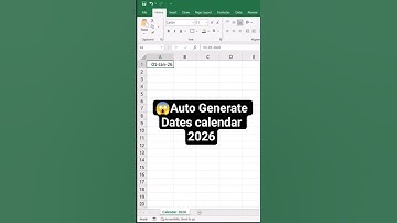 Amazing Trick to Generate Auto Dates in #excel ##exceltutorial #exceltips #shortcuts #shorts