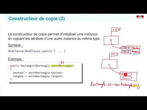 Vidéo: Existe-t-il un constructeur de copie en Java ?