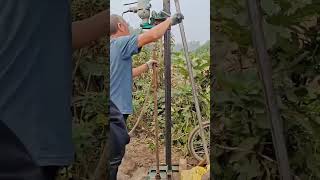 Narrow well drilling process Smart technology and machinery make work easy