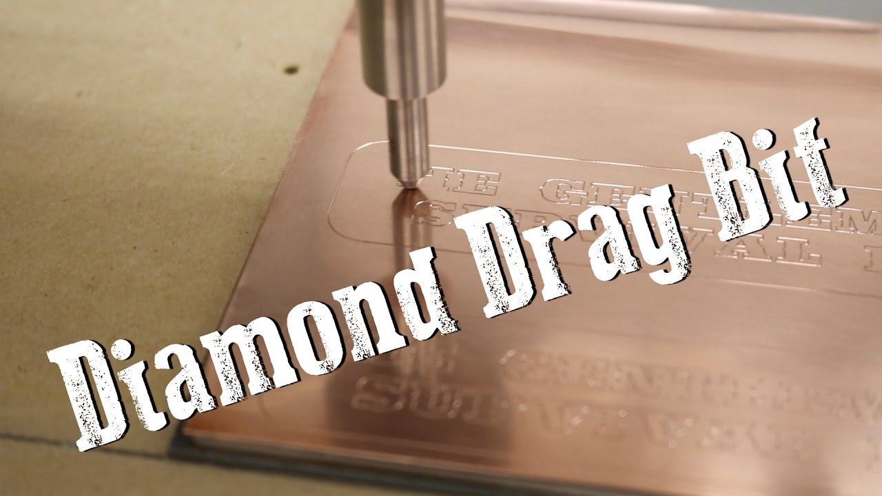 Hot Sauce #2 - Diamond Drag Bit for CNC - YouTube