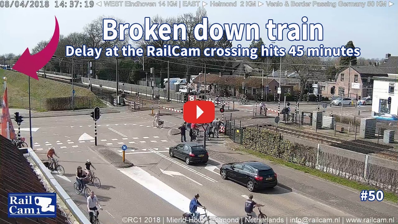 Broken down train is causing delays