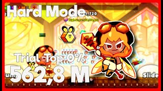 Amber Sugar Cookie's Trial Hard Mode Top 0% (562,8 M) - Cookie Run: OvenBreak
