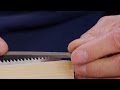 Sharpening a Crosscut Handsaw | Paul Sellers