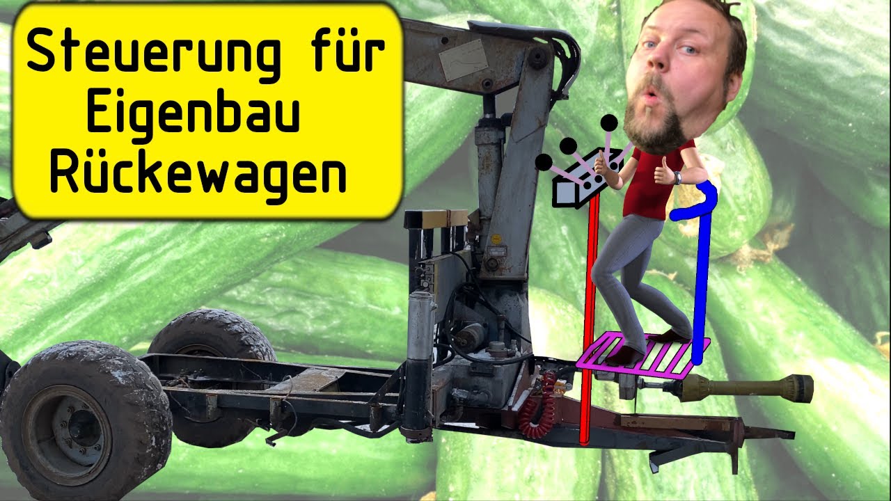 Rückewagen Steuerung umbauen