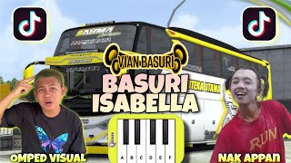 REMIX TELOLET BASURI | OMPED VISUAL DAN BEGO (NAK APPAN) NADA ISABELLA MODUL SENIMAN ANGIN #busmania